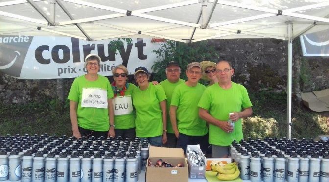 Les restos du cœur au triathlon de Belfort